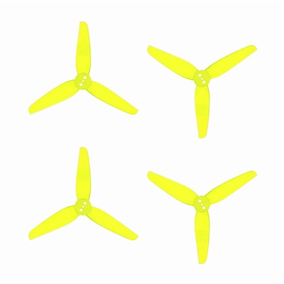 T3X1.8X3-1.5MM 3-Blade Propeller PC Prop for 3-Inch RC Plane FPV Drone DIY Accessory