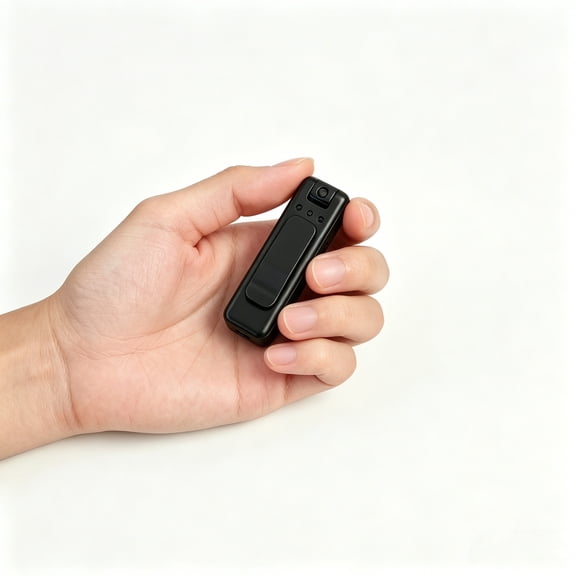 T4 Mini 4K Wearable Camera Recorder with Audio Video Recording, Night Vision for Security Work & Travel