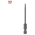 thumbnail image 1 of T40 Magnetic Head Torx Screwdriver Bit 75Mm Security Tamper Proof Star T7, 1 of 8