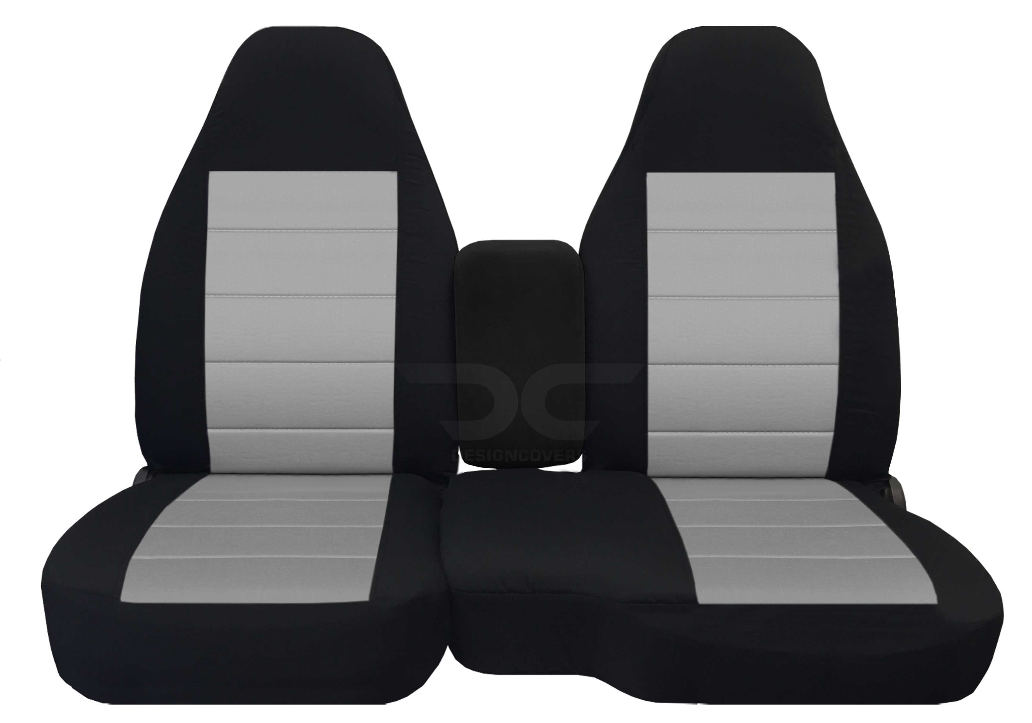 Fits 2004-2012 Ford Ranger Velour Seat Covers 60/40 Bench w Solid ...