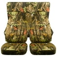 thumbnail image 1 of T446-Designcovers Fits 1987-1995 Jeep Wrangler YJ Camouflage Seat Covers:Real Tree - Full Set, 1 of 5