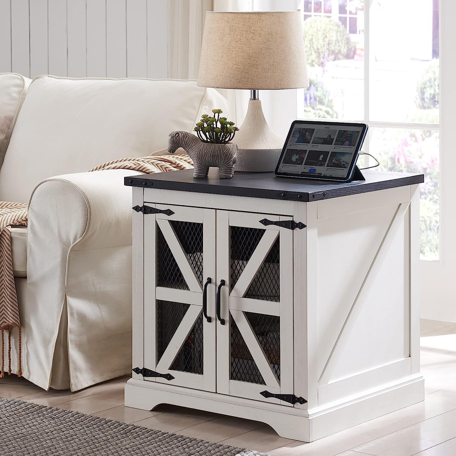 Walmart farmhouse 2024 end table