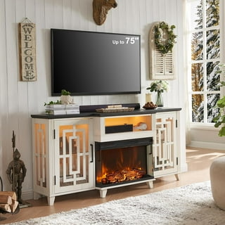 Antique white sale tv stand walmart