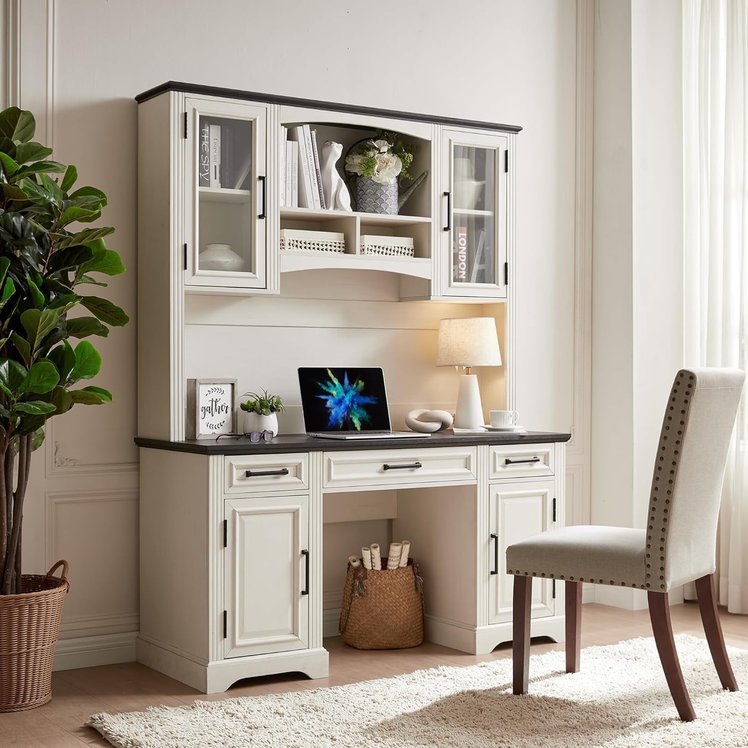 T4TREAM-Wood-Executive-Desk-