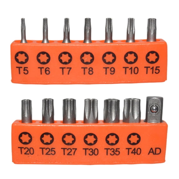 T5-T6-T7-T8-T9-T10-T15-T20-T25-T27-T30-T35-T40 Security Plum Blossom Bit Set