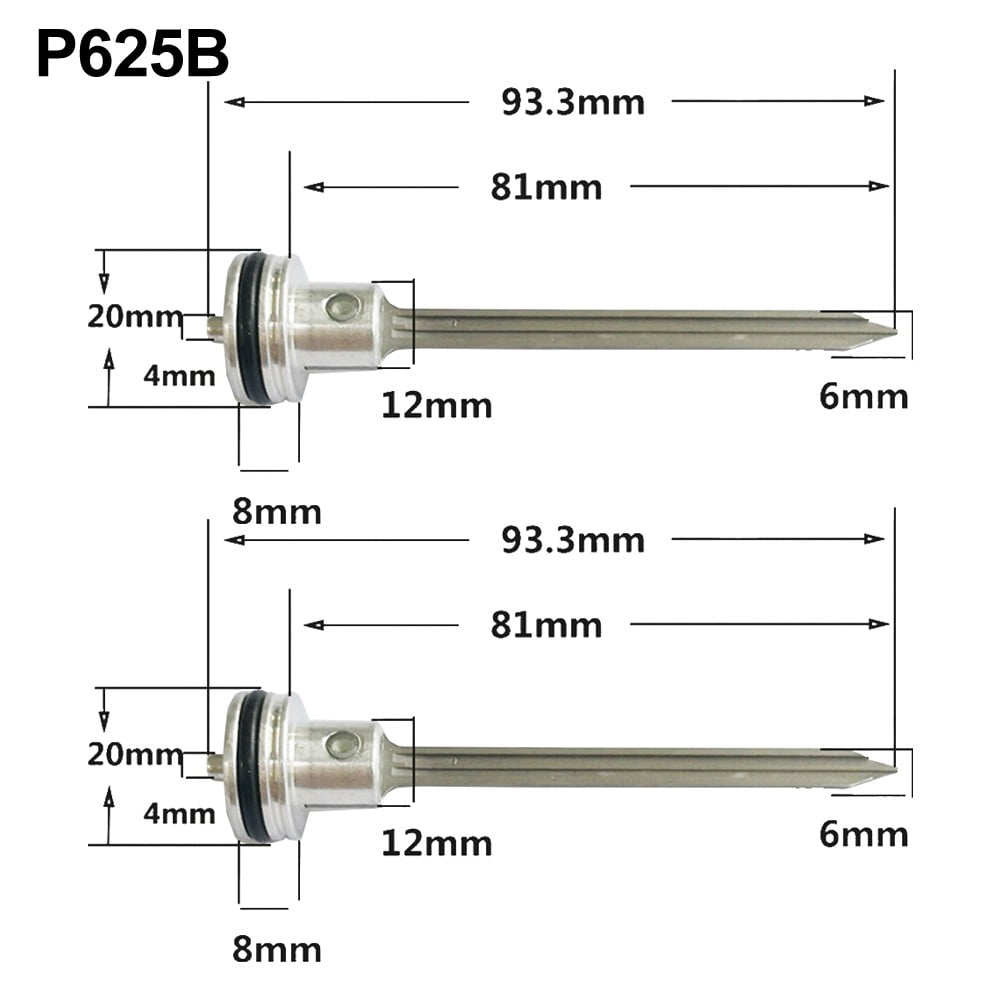 PETiB Pneumatic Nailer Needle Replacement – Steel Part Compatible With T50DC, ST64, F30, P625B, 1013J, 422J Air Nailers