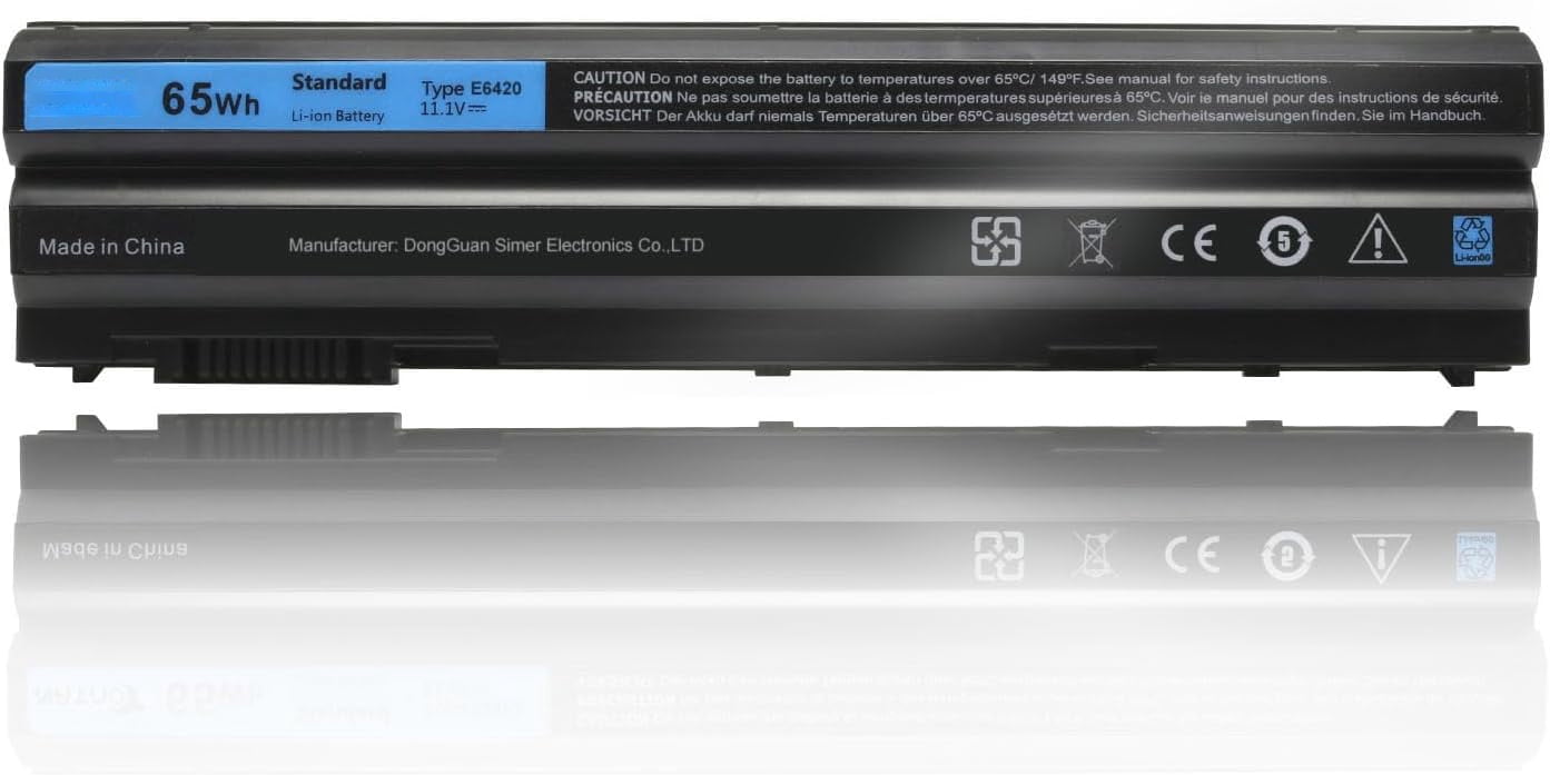 Batterie 97Wh K KYUER Pour Dell Latitude E6420 E6430 E6520 E6530 – M5Y0X T54FJ Compatible