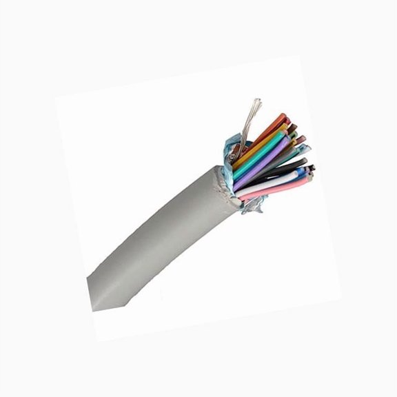 T5512-30 - CABLE 15C 22AWG STR SHLD 30METER FT4 600V 105C GREY