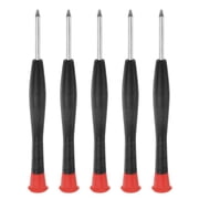 T6 Precision Torx Screwdriver with Swivel Lid for Electronics Repair, 5 Pack