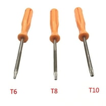 T6 Solid T8 Hollow Small Torx Screwdriver Security Opening Tool For Console Multifunctional Handmade Tool