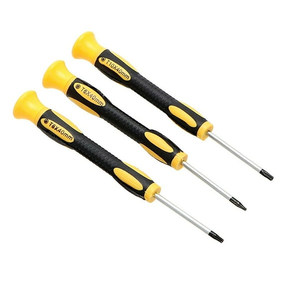 T6/T8H/T10H Precision Screwdriver Torx Security Tamper Proof Magnetic Screw Driver Bits For Xbox Repair Tools T6 Smile Home