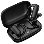 Sport Wireless Earbuds, 90Hrs Bluetooth Headphones with Earhooks,IPX7 Waterproof with Noise Cancelling Mic, 3D HiFi Sound,Lightweight for iOS/Android