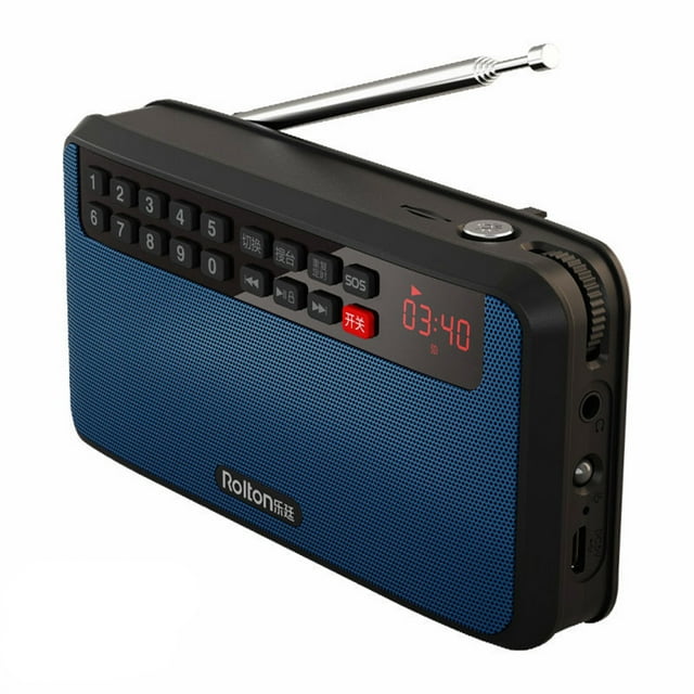 T60 Portable Radio FM Radio Pocket Rechargeable Radio Longest Lasting