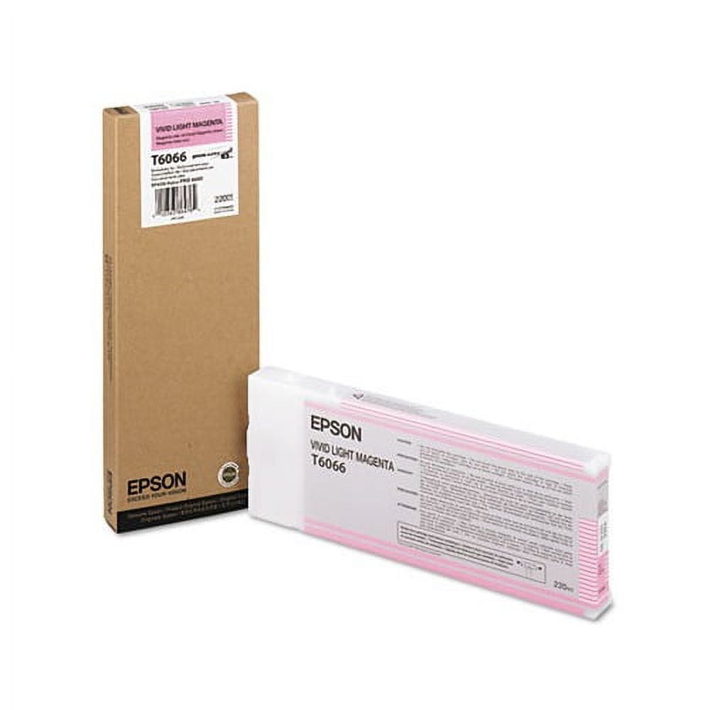 T606600 (60) Ink, Vivid Light Magenta T606600 (60) Ink, Vivid Light Magenta