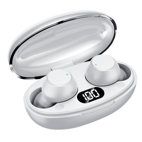 T62 Bluetooth 5.3 Wireless Bluetooth Earbuds - Hybrid Active Noise Cancelling ENC in-Ear Headphones with Wireless Charging Case for Music and Calls - Superior Sound Quality and Comfort