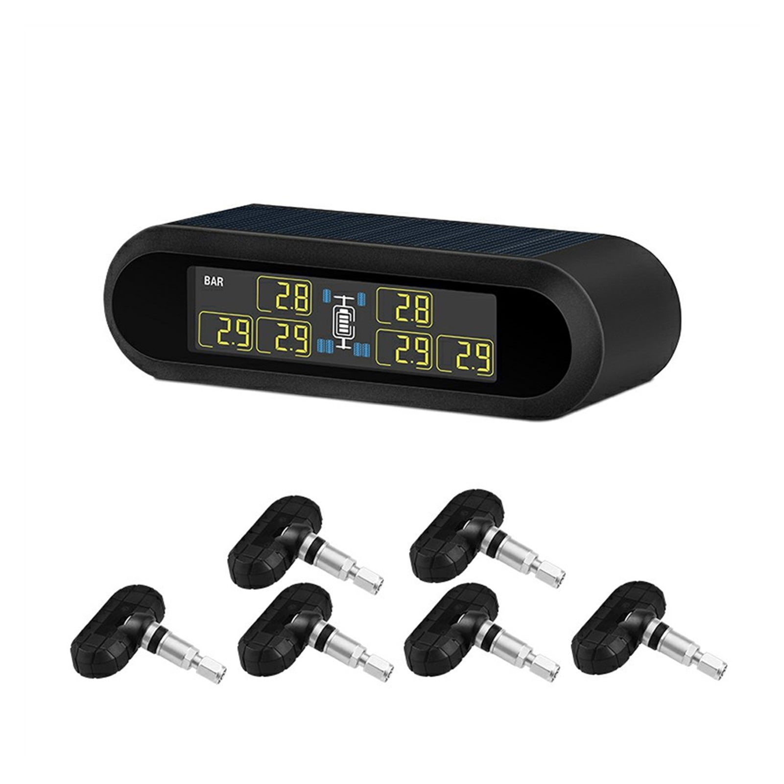 T650 Solar Bus RV Truck TPMS Wireless Tire Pressure Monitoring System ...