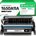 thumbnail image 1 of T650A11A Toner Cartridge with chip Black High Yield 1-Pack Replacement for Lexmark T650A11A Toner Compatible with Lexmark T650DN T650DTN T650N T652DN T652DTN T652N T654DN T654DTN T654N T656DNE, 1 of 6