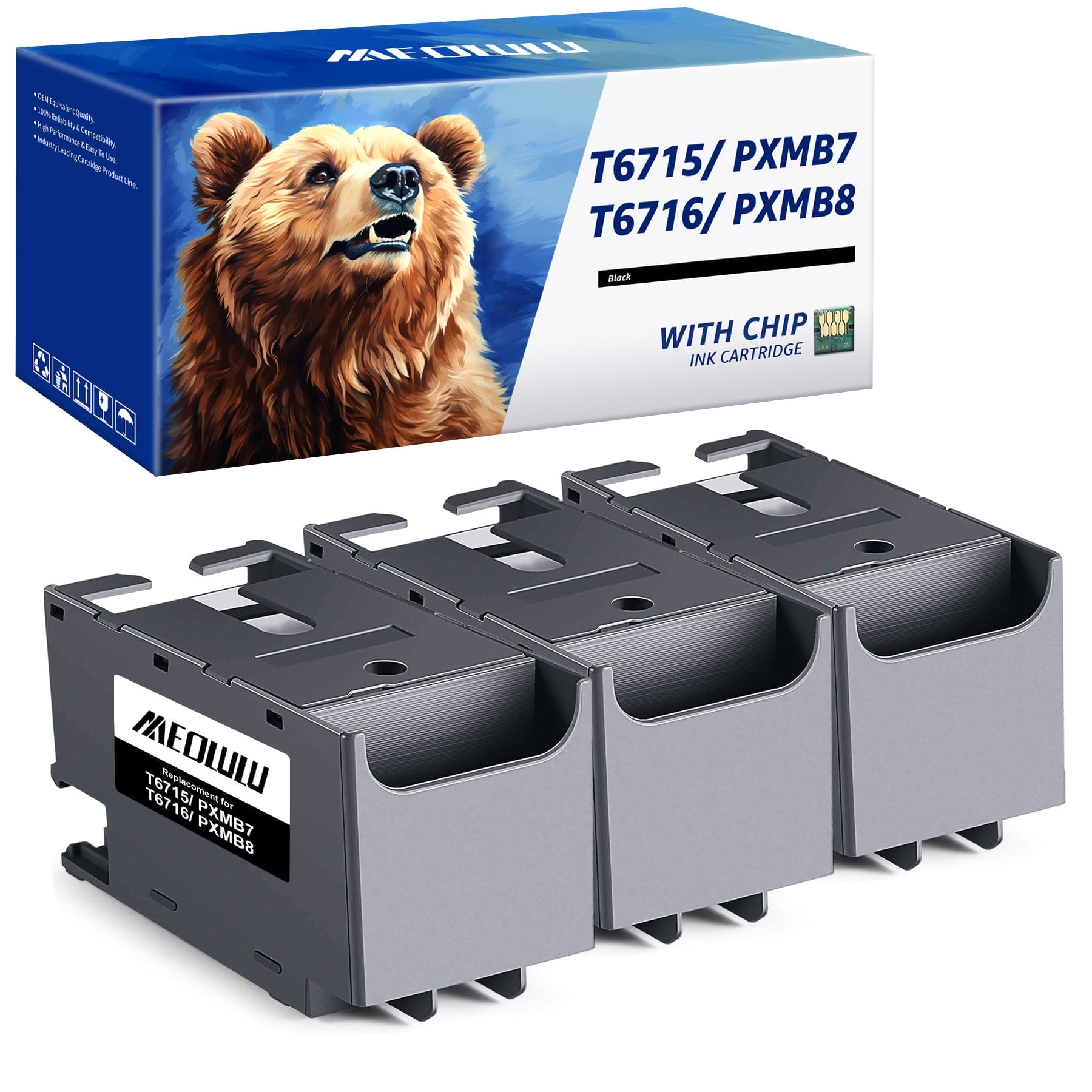 T6715 T6716 Ink Maintenance Box for Workforce Pro WF4730 WF4740 WF