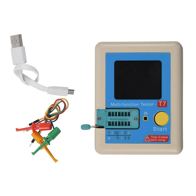 T7 T7 Transistor Tester TFT Diode Triode Capacitance Meter Meter NPN
