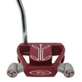 thumbnail image 1 of T7 Twin Engine Red Mallet Golf Putter Right Handed with Alignment Line Up Hand Tool 34 Inches Short Men's Perfect for Lining up Your Putts, 1 of 9