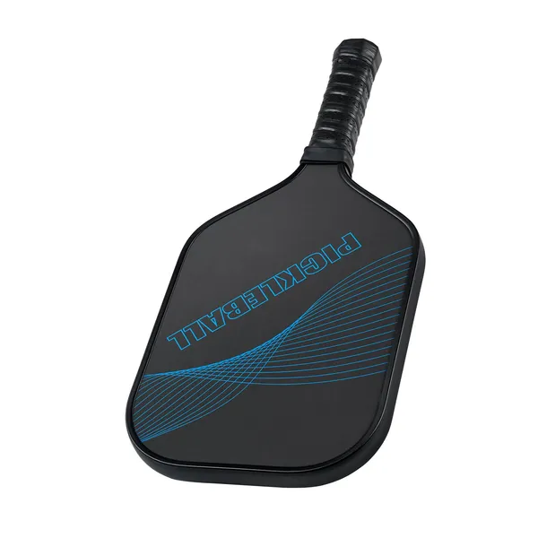 T700 Carbon Fiber Pickleball Paddle with Honeycomb Core Enhanced Power Control Spin Professional Racket for Adults Blue