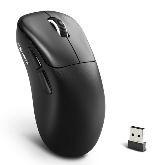 T700 Lightweight Wireless Gaming Mouse, 3-Mode Programmable, Ergonomic Design, Compact, Professional IC, USB Type-C Charging, Rechargeable Lithium Polymer Battery, Compatible with PC, Laptop, Mac