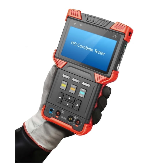 T73 CCTV TESTER 4''TFT Screen Support H.265/H.264 IP Camera Coaxial AHD CVI TVI Video Surveillance Tester Accurate Measurement ,Cable Testing