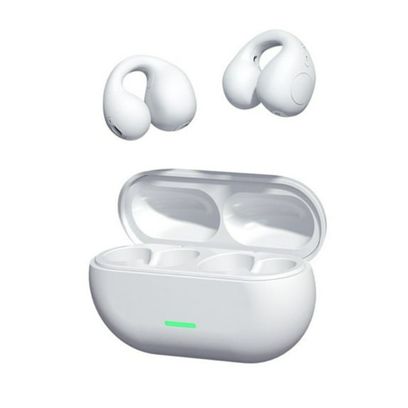 T7500 Open Ear Headphones Wireless Clip-On Earphones With Built-in Mic Bone Conduction Touch Control Headphones For Sports, 3 Colors Available