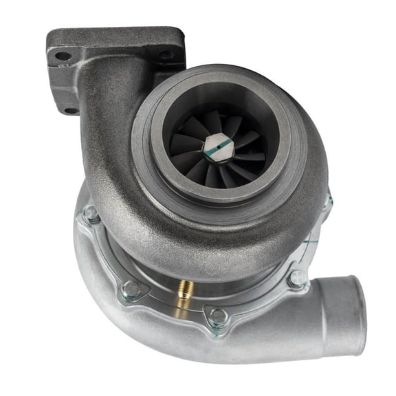 T76 Turbocharger - Universal V6/V8 Engine Upgrade - T4 V-Band, 0.96 A/R, 76.5mm Turbine, Up to 500HP, Oil Cooled, External Wastegate, SKU:98199004