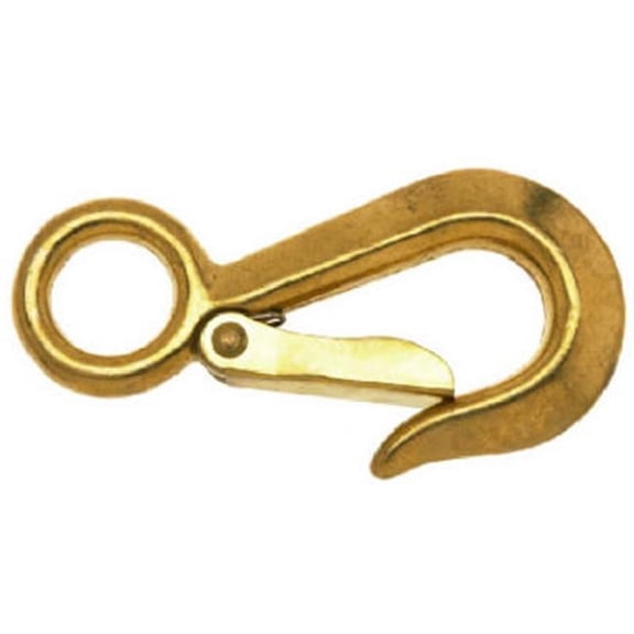 T7620804 .75 in. Bronze Rigid Eye Snap Hook