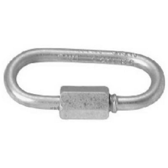 T7645126V Quick Link, Zinc Finish, 0.25-In. - Quantity 10