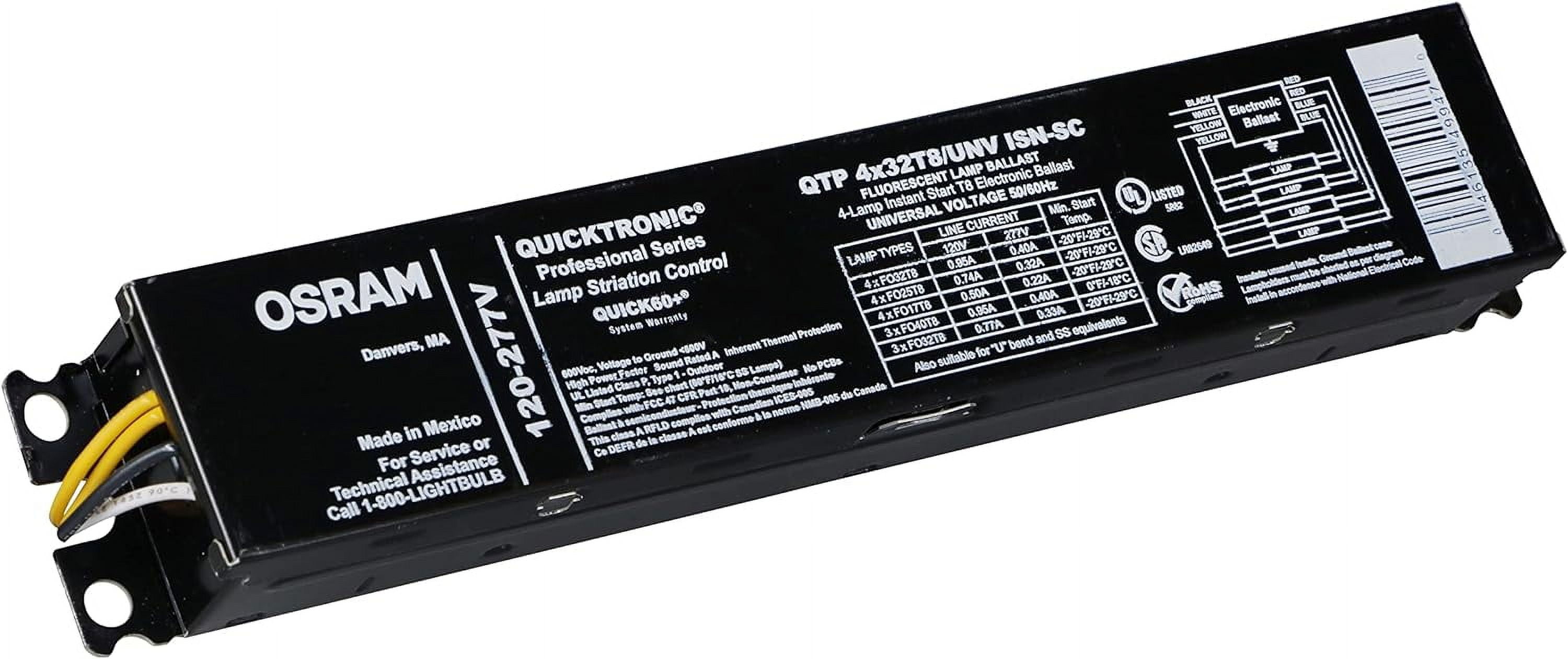 T8 2x32W Start Electronic Ballast, 120277V Universal Voltage, Normal