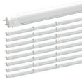 thumbnail image 1 of T8 4ft LED Light Bulbs 22W Fluorescent Tube,6500K Cool White,Frosted,25-Pack, 1 of 6