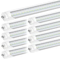 thumbnail image 1 of T8 8ft LED Tube Light Bulbs, Single Pin Fa8 Base, V Shape 72W 5000K,8-Pack, 1 of 7