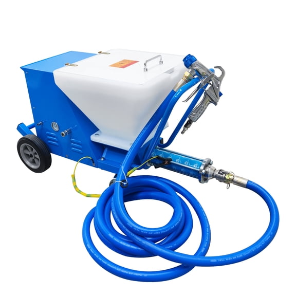 T8 Real Stone Paint Sprayer Putty Cement Grouting Spraying Machine 220V
