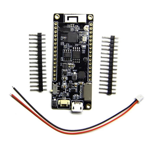 T8 Rev1 Development Board Motherboard V1.7 ESP32 WROVER Electronic Module 4MB FLASH 8MB PSRAM,1 x Module,Black