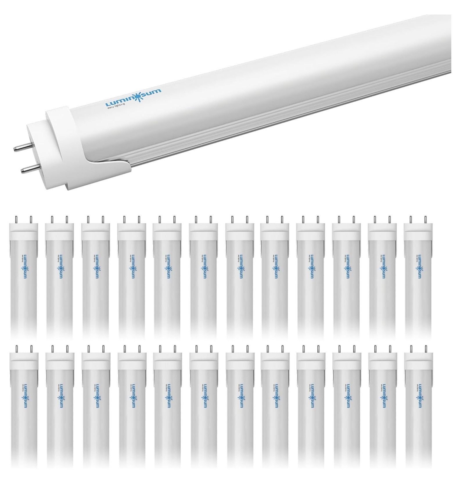 T8/T10/T12 4 Foot LED Light Tube 20W inch, 40W Equivalent, Daylight