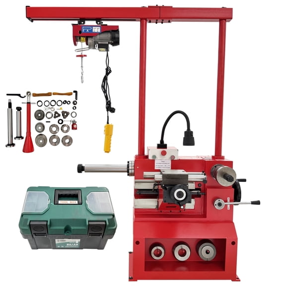 T8465 Brake Drum/Disc Lathe Repair Machine Small Automobile Brake Disc Medium Large Truck 110V 1100W