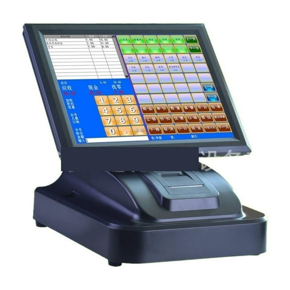 T86H Cash Register All-in-one Touch Screen 15-inch Cash Register, Fast Food Tea Shop Ordering Machine ,Easy to Operate