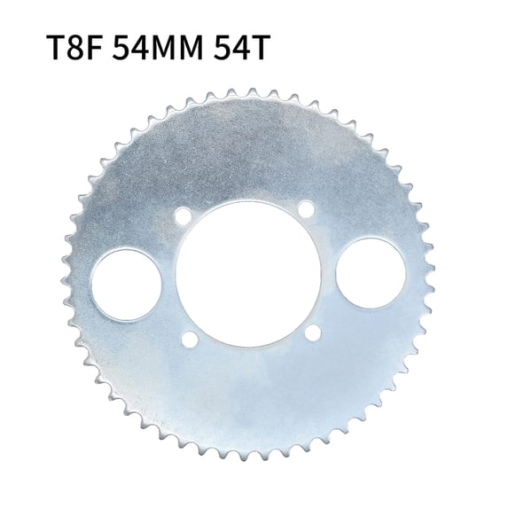 T8F 54T Rear Sprocket 54mm Bore for 43cc 47cc 49cc 2 Stroke SSR SX50 Scooter Syx Mini Moto Holeshot Metotec ATV Pocket Bike Quad Dirt Bike Parts