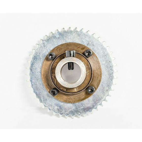 T8F 8mm 64T Sprocket Chain Drive with Axle Axle Shaft Hub Free Wheel Adapter