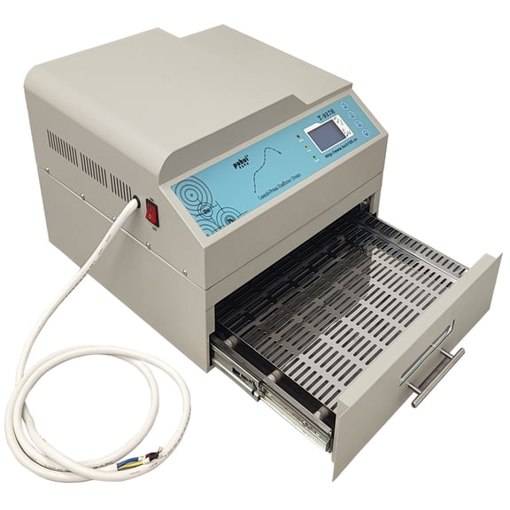 T937M Reflow Oven Reflow Soldering Machine Infrared Hot Air Solder Machine 110V 3300W