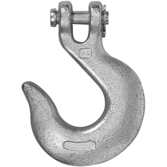 T9401624 Clevis Slip Hook, Zinc-Plated, 3/8-In. - Quantity 5