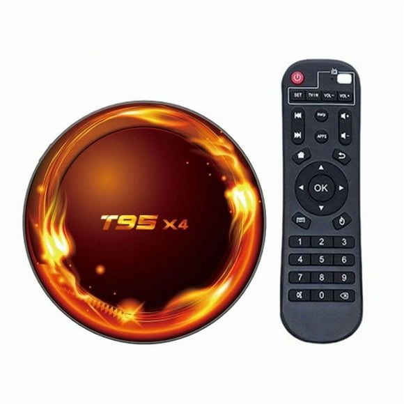 T95X4 Android TV Box, Amlogic S905X4, 4GB RAM 32GB  ROM, Android 11, 5G Wi-Fi, 1000M Ethernet, 8K 4K Ultra HD, HDR10, IR Remote Control
