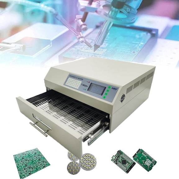 T962A+Reflow Oven Reflow Soldering Machine Micro-computer Control Reflow Soldering Machine