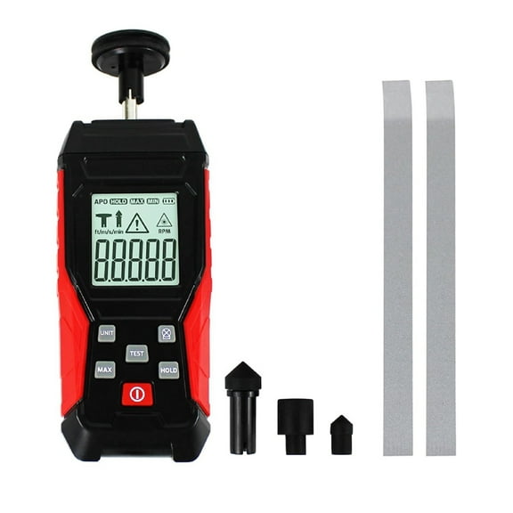 TA500C Digital Tachometer Contact & Non-Contact High Accuracy RPM Tachometer