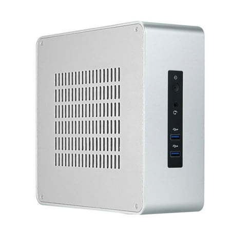 TA80 Mini PC Case Support Mini ITX Mainboard Chassis HTPC with Advanced Cooling For Home Office Computer