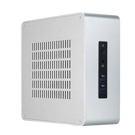 TA80 Small Desktop Case Small ITX Chassis HTPC PC Case Support 2.5inch Hard Disks Space Efficiency Cooling