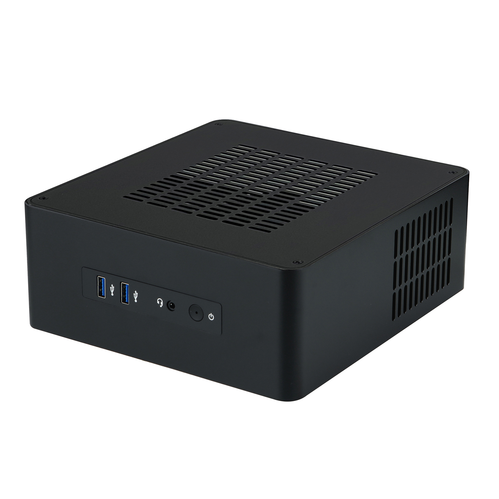 TA80 Small Desktop Case Small ITX Chassis HTPC PC Case Support 2.5inch Hard Disks Space Efficiency Cooling