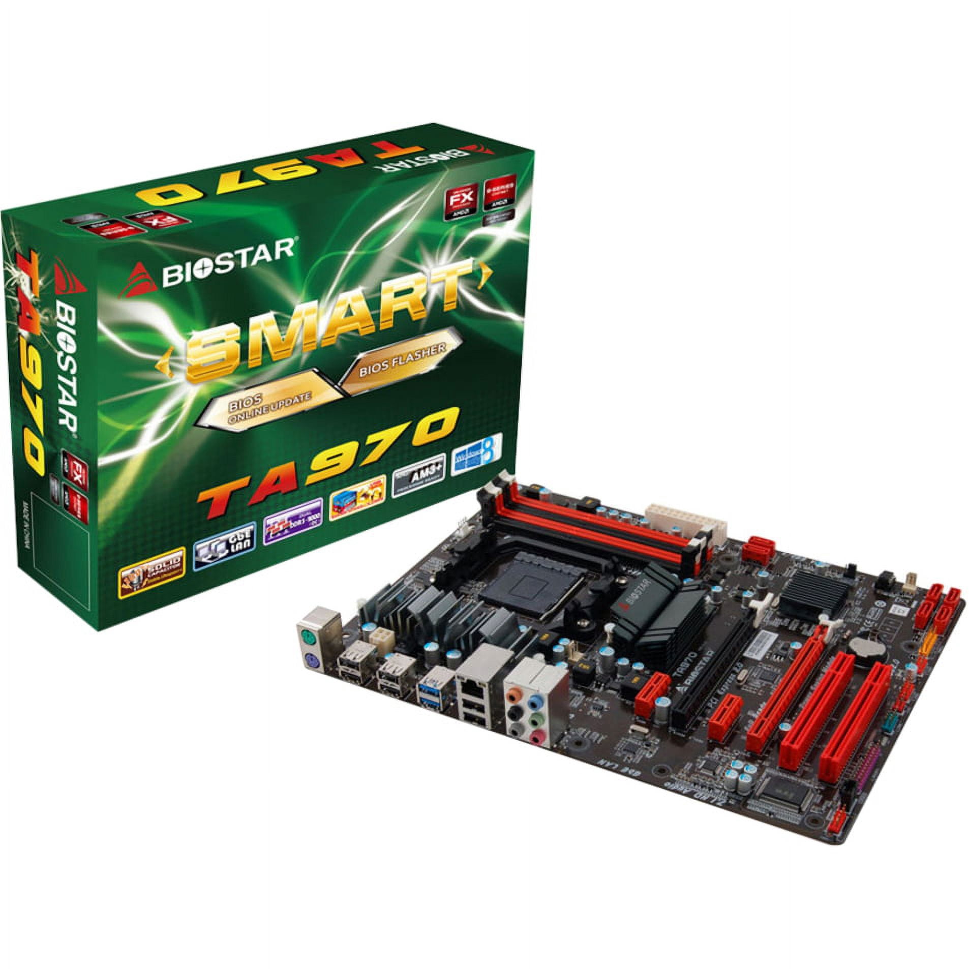 Biostar TA970 ATX AMD Motherboard with UEFI BIOS - Walmart.com
